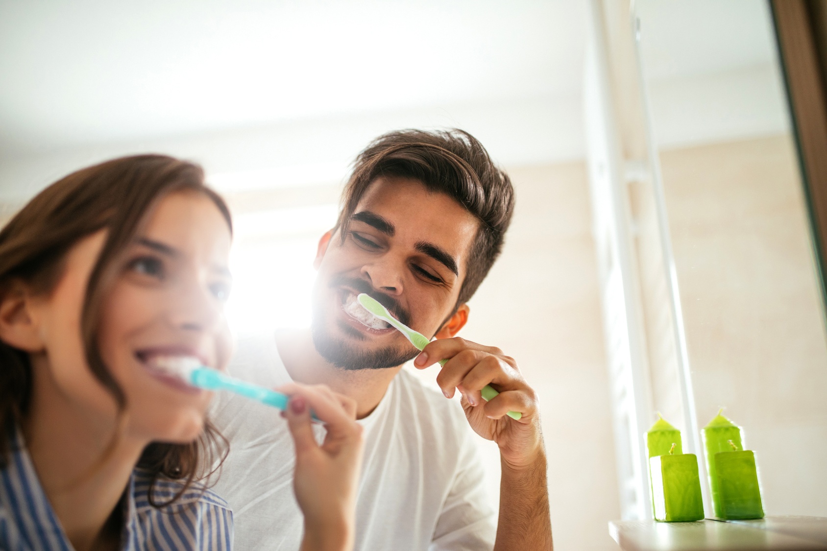 teeth cleaning healthy teeth