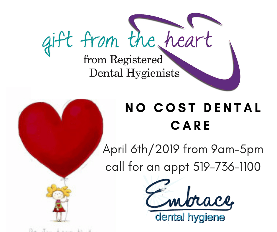 gift from the heart no cost dental care
